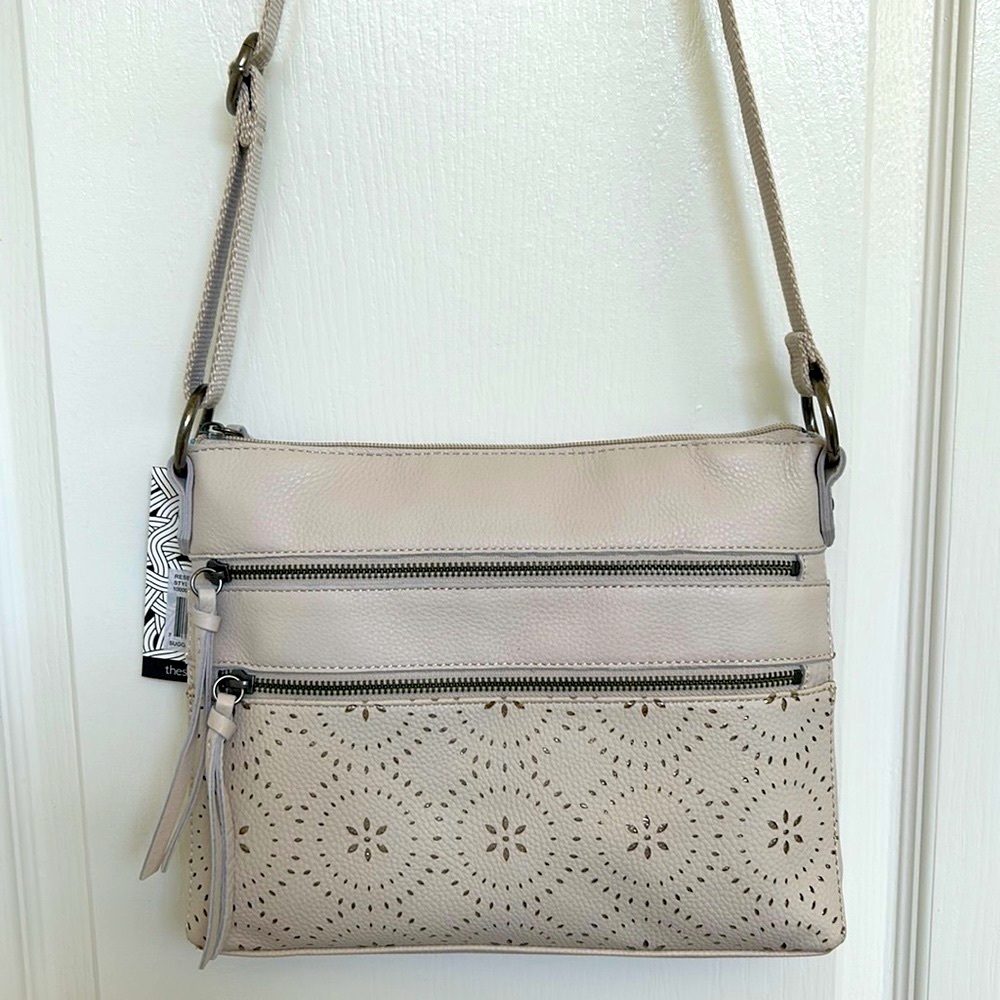 The Sak Reseda Leather Crossbay